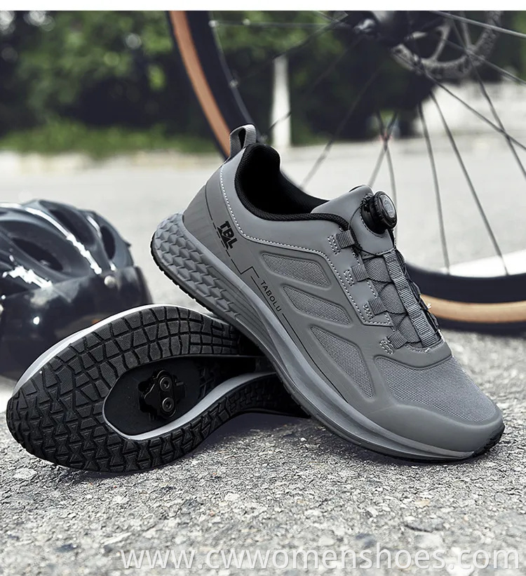 Cycling Shoes Men and Women Non-Locking Mountain Bike Lock Shoes Non-Locking Dual-Purpose Bicycle Shoes Hard Soled Bicycle Shoes Wholesale Sport Shoes